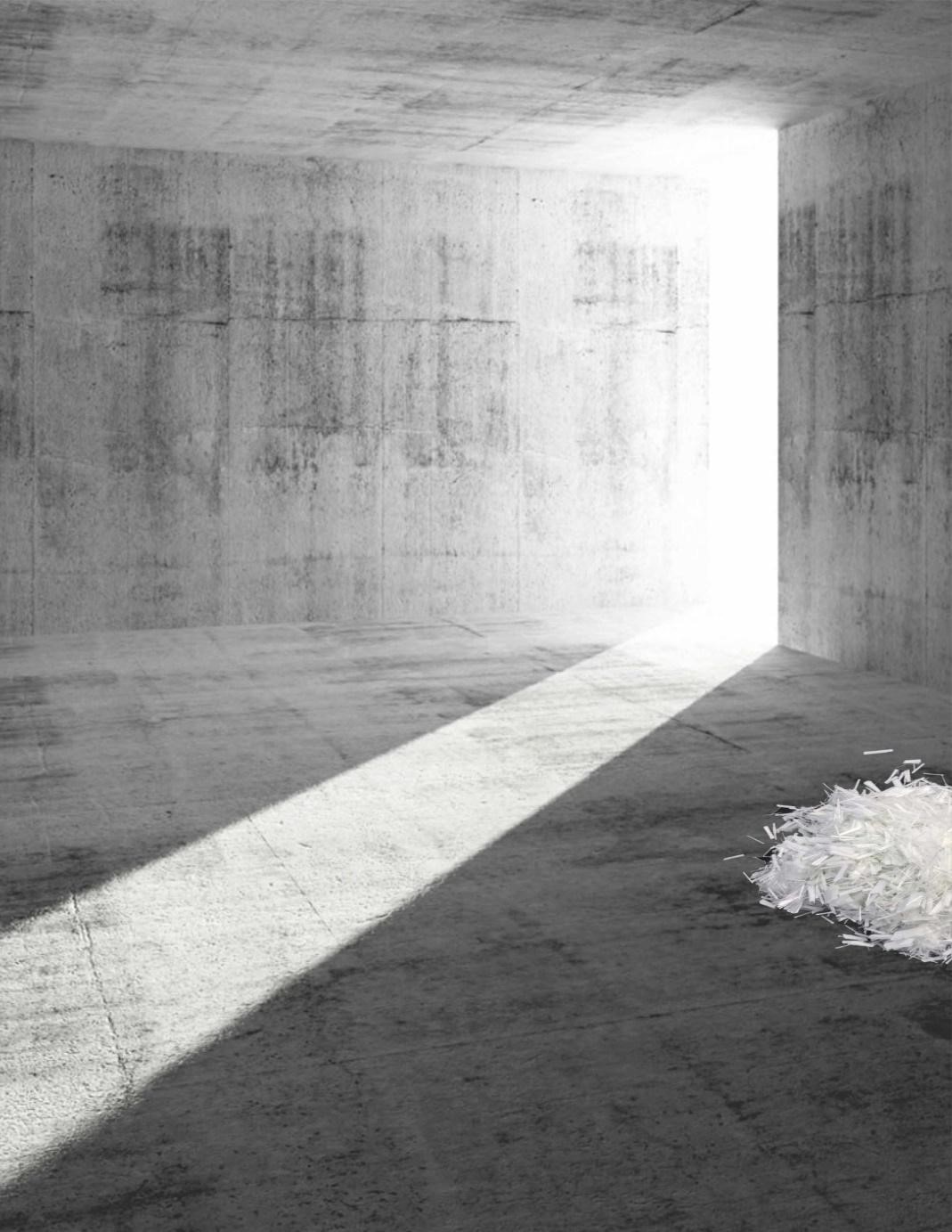 Glass fibres for improved concrete performance