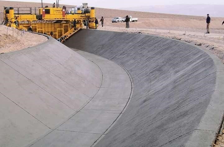 Dams and canal linings