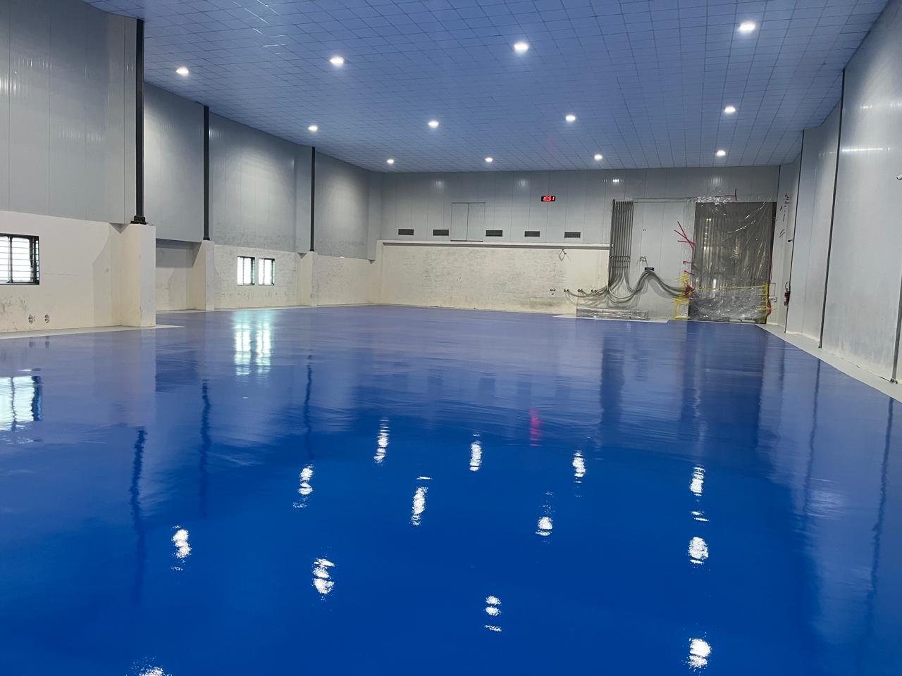 3 MM PU FLOORING WORK SLOGAN POLYFILM TANKARA