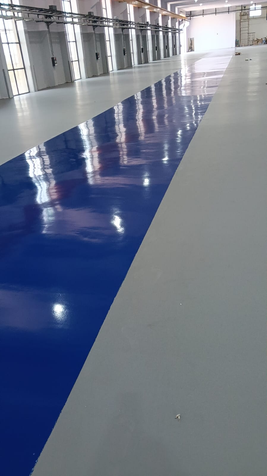 PU FLOORING WORK AT JYOTI CNC