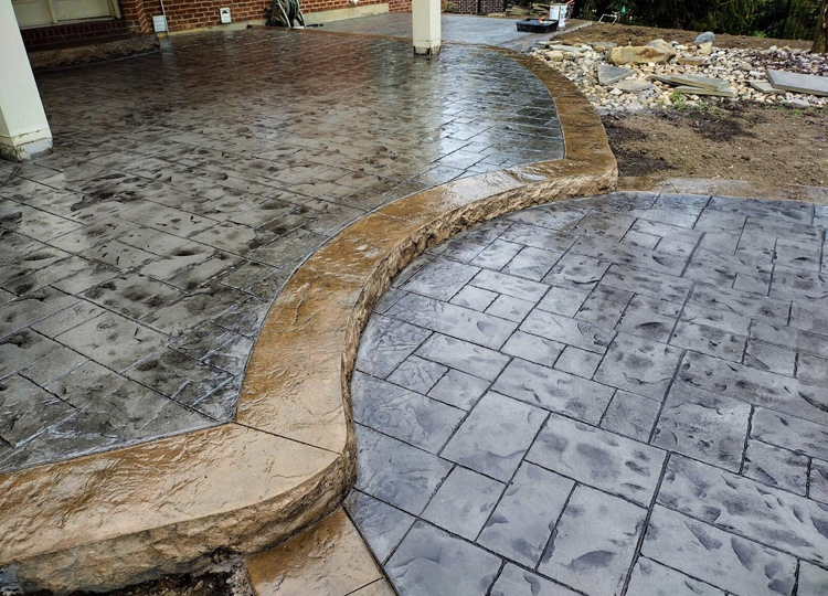 Decorative Stamp Concrete Work