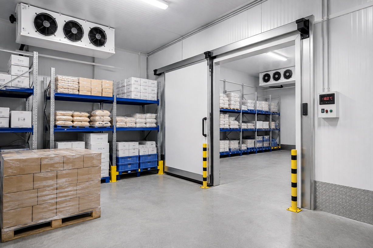Cold storage and freezer rooms