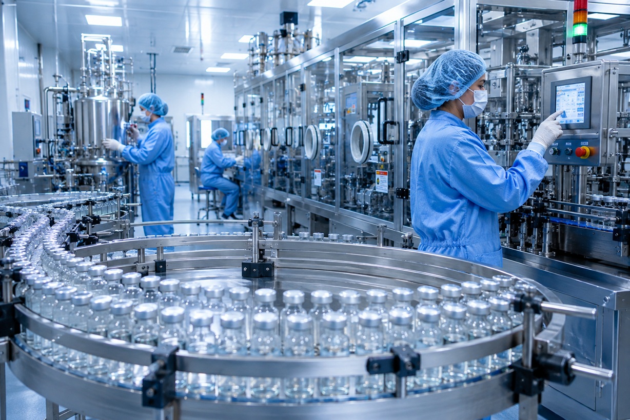 Pharmaceutical manufacturing plant