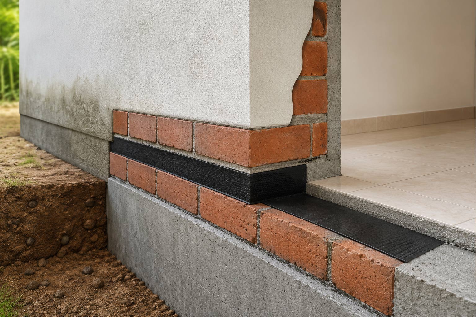 Range of Waterproofing Solutions for Lasting Surface Protection 7 Rising dampness prevention