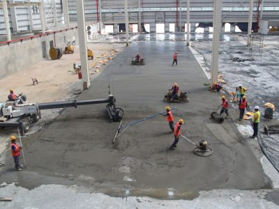 Concrete Flooring with Laser Screed Technology